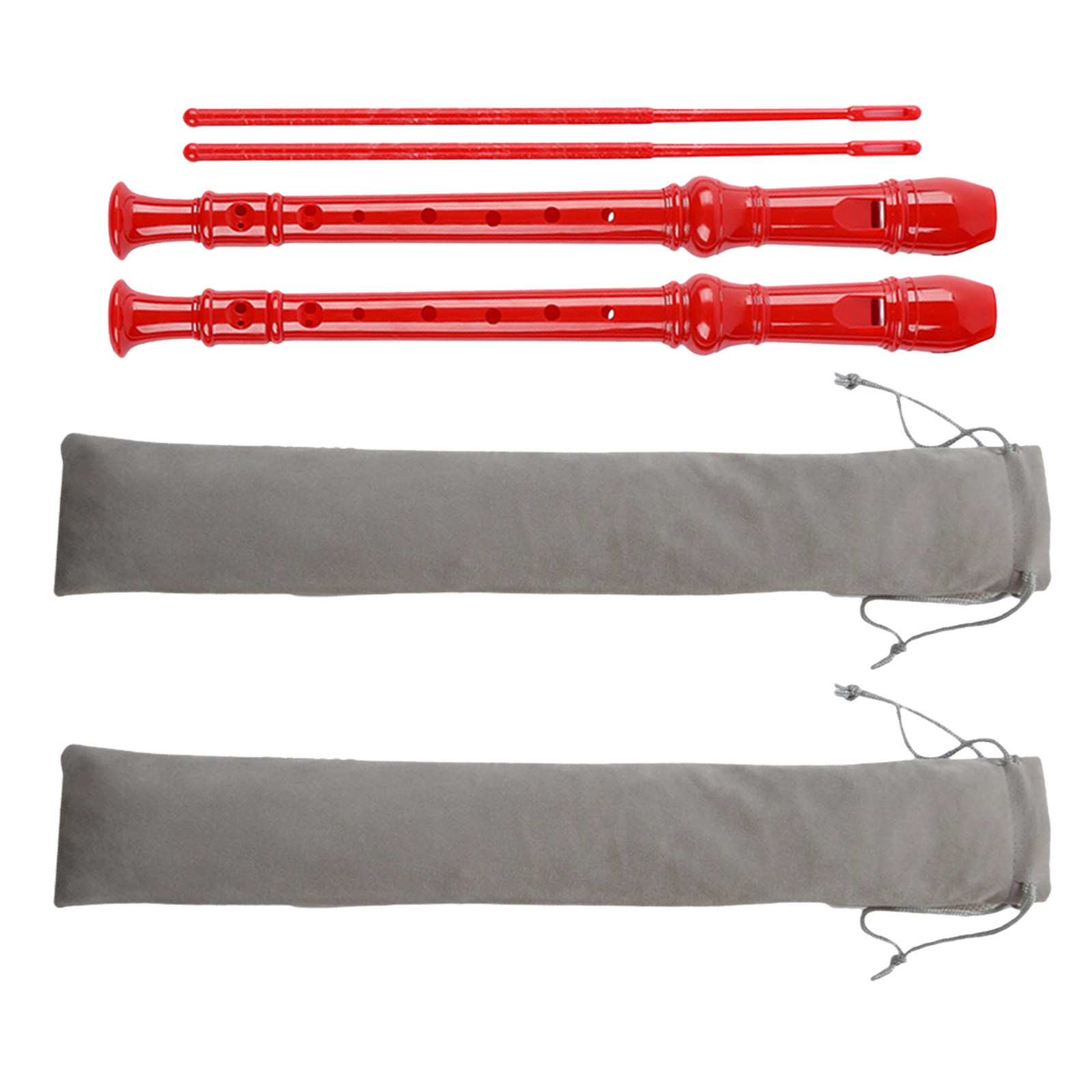 Soprano Recorder Plastic - 2Sets Recorder Instrument for Kids German