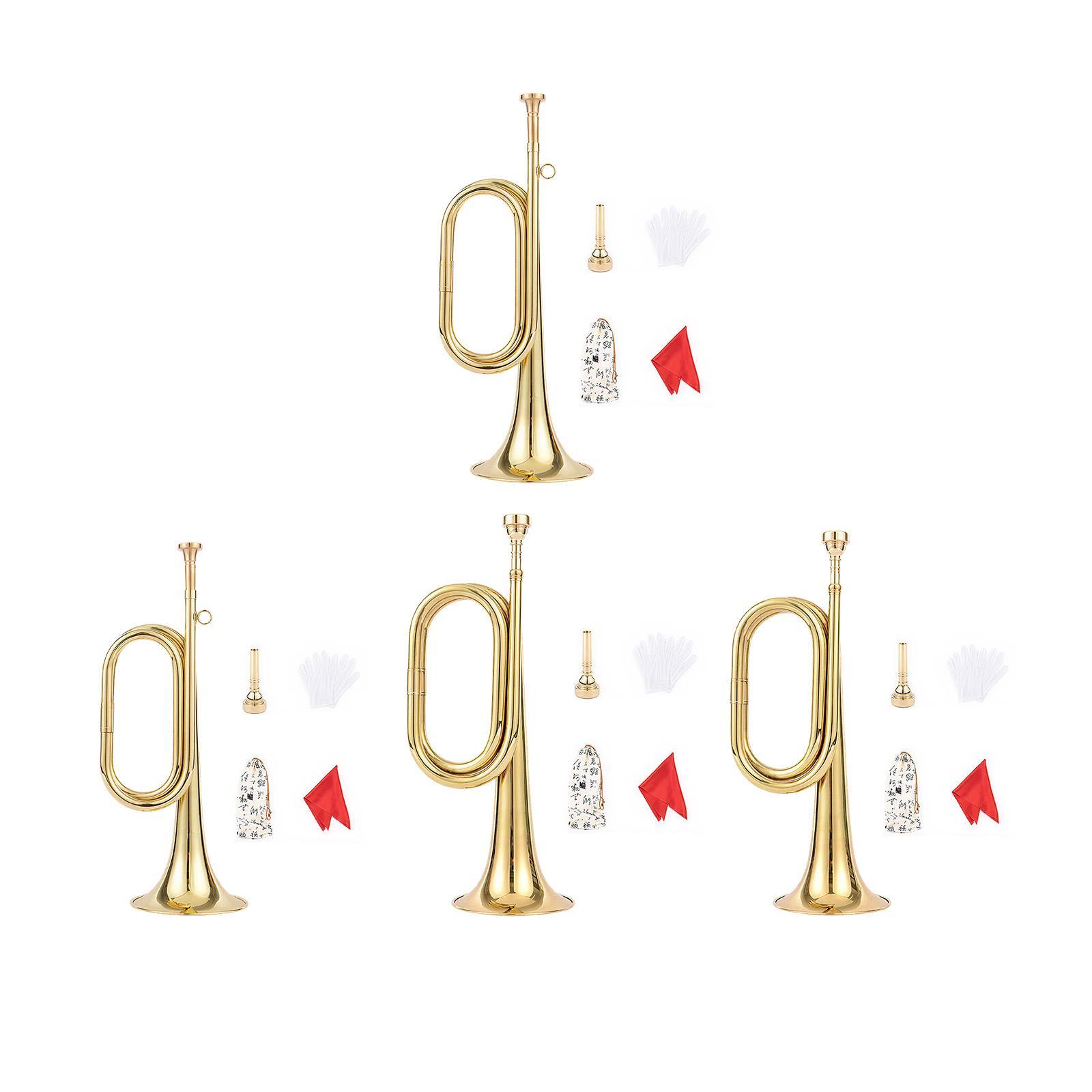 Trumpet with Gloves Music Inst - Musical Instrument Bugle recension och pris