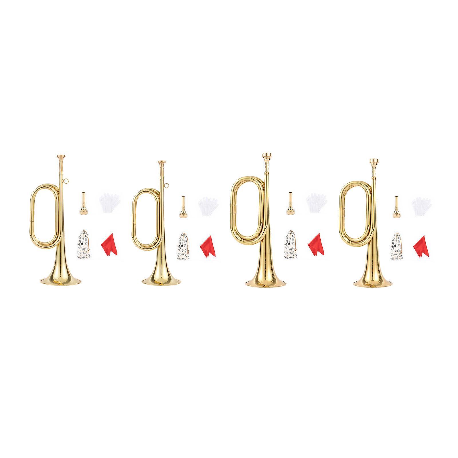 Trumpet with Gloves Music Inst - Musical Instrument Bugle recension och pris