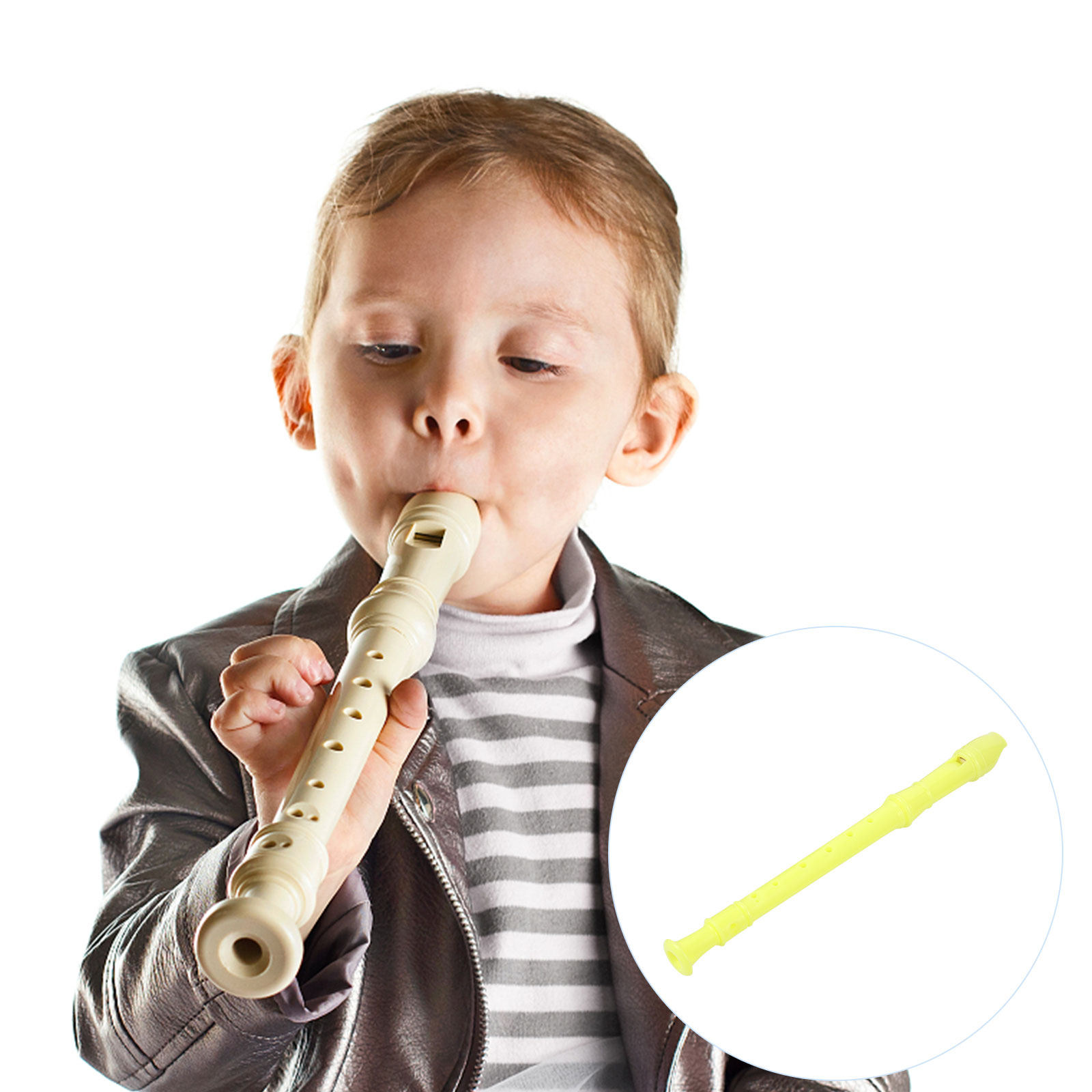 1Set Children Soprano Recorder - Soprano Recorder Plastic recension och pris